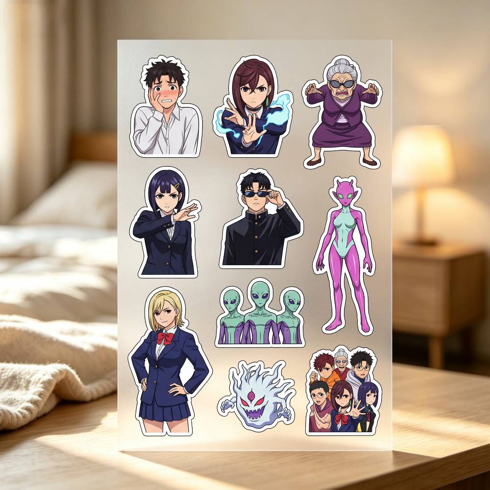 1pc Dan-da-dan Stickers Auto B - Laptop Accessories Wallpaper 评论和价格