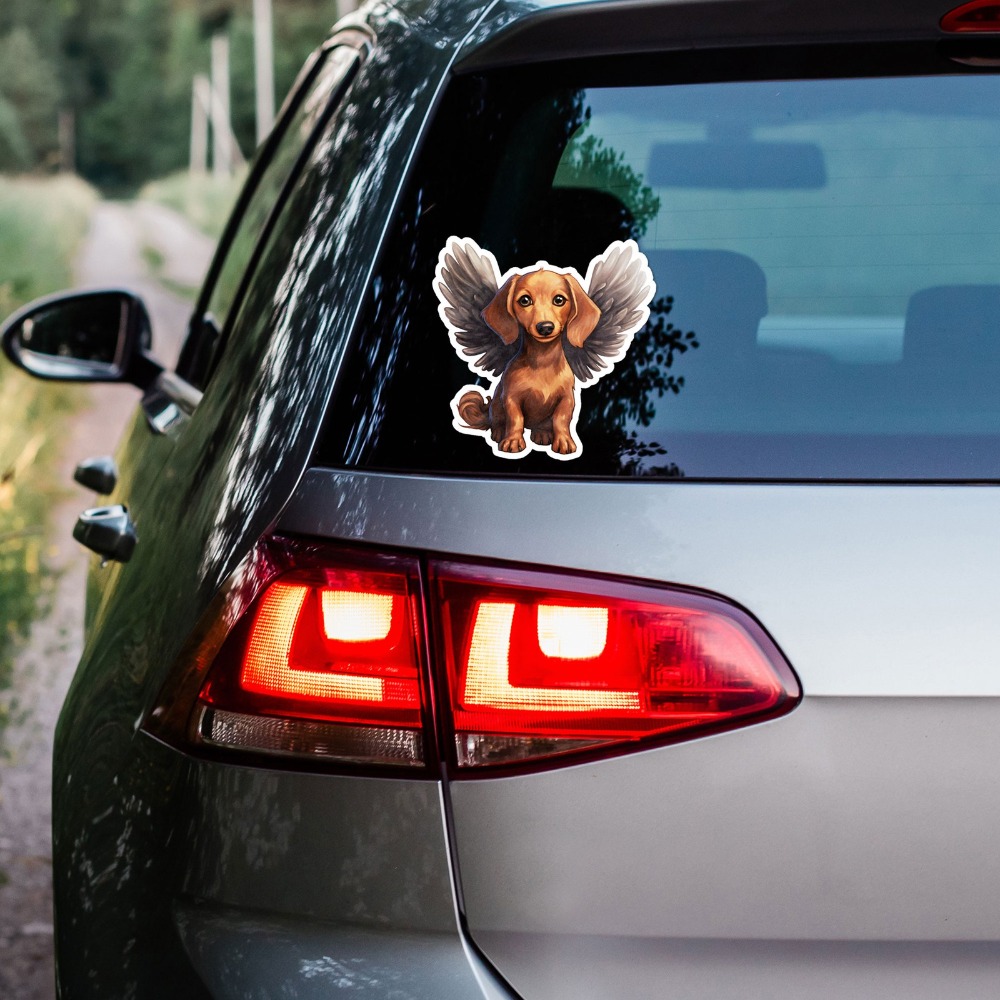 Dachshund Angel Vinyl New Must - Laptop Accessories To Have 评论和价格
