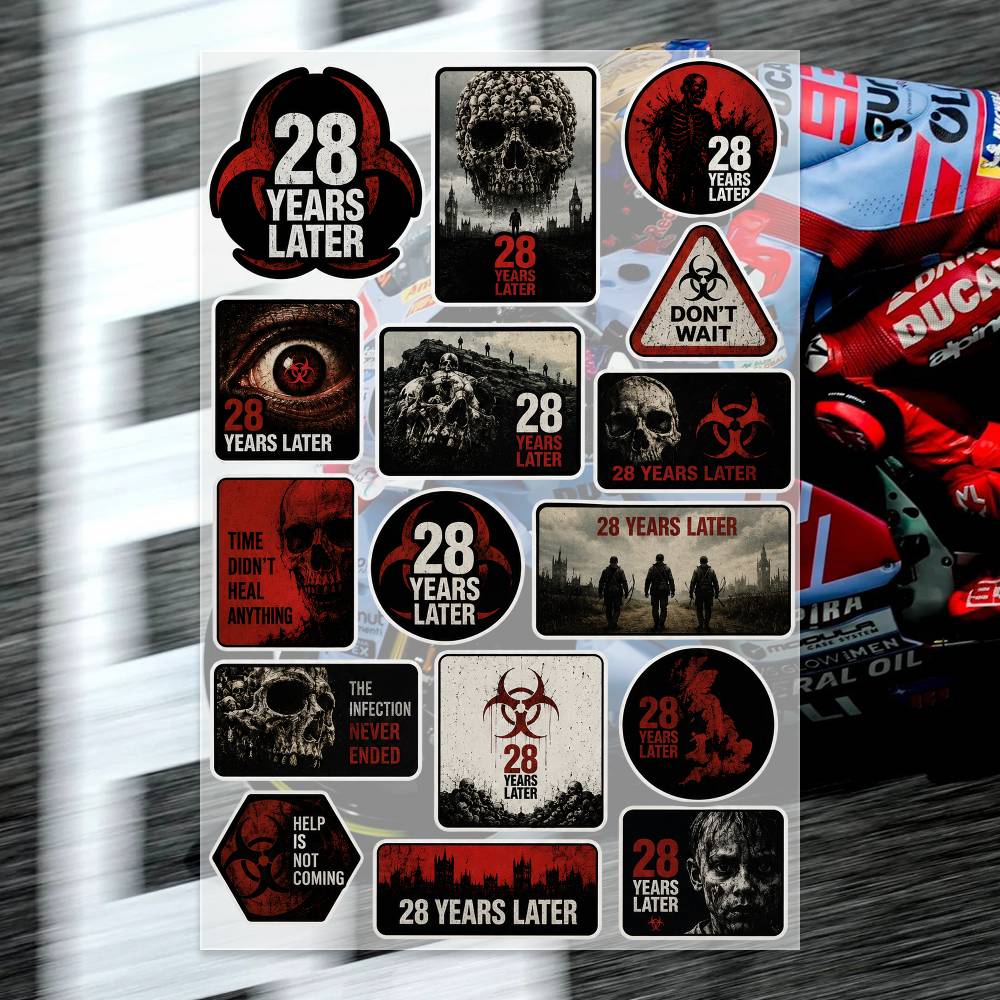 28 Y-ears L-ater Stickers Moto - Laptop Accessories Wallpaper 评论和价格