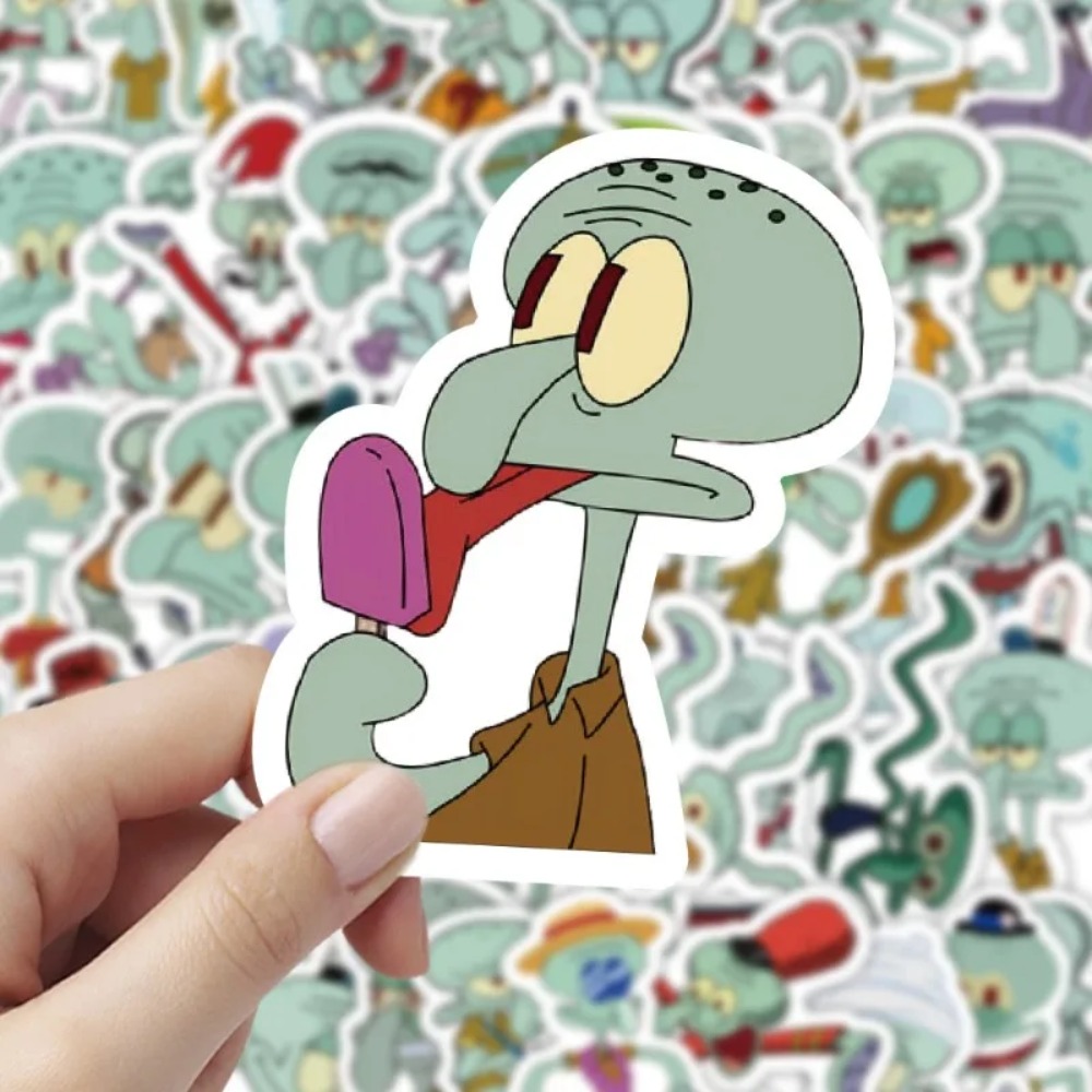 60Pcs SpongeBob Squidward Tent - Laptop Accessories Case 评论和价格