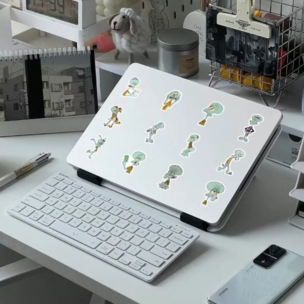 60Pcs SpongeBob Squidward Tent - Laptop Accessories Case 评论和价格